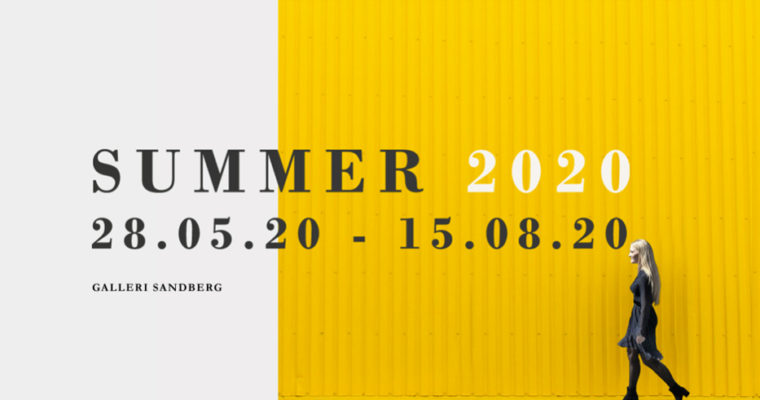 Gruppeudstilling “Summer 2020” Galleri Sandberg